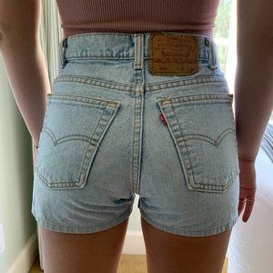 Vintage 550 Levi Shorts